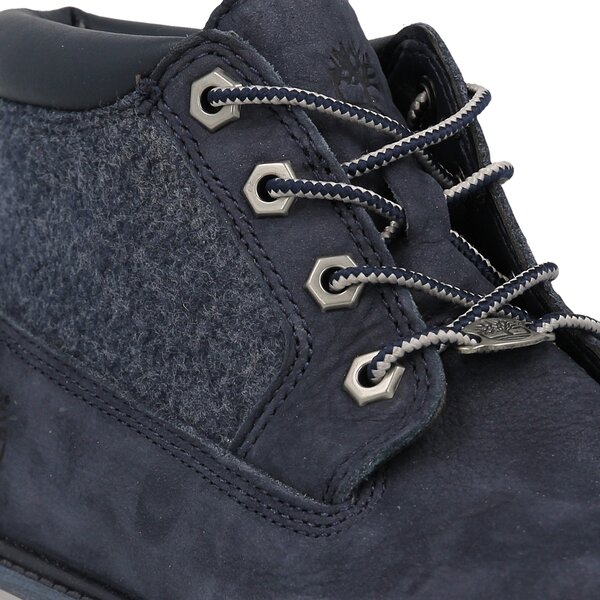 Damskie trapery TIMBERLAND NELLIE CHUKKA DOUBLE F/L a17jz kolor granatowy