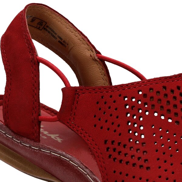 Damskie śniegowce CLARKS SARLA CADENCE 26124092 kolor czerwony
