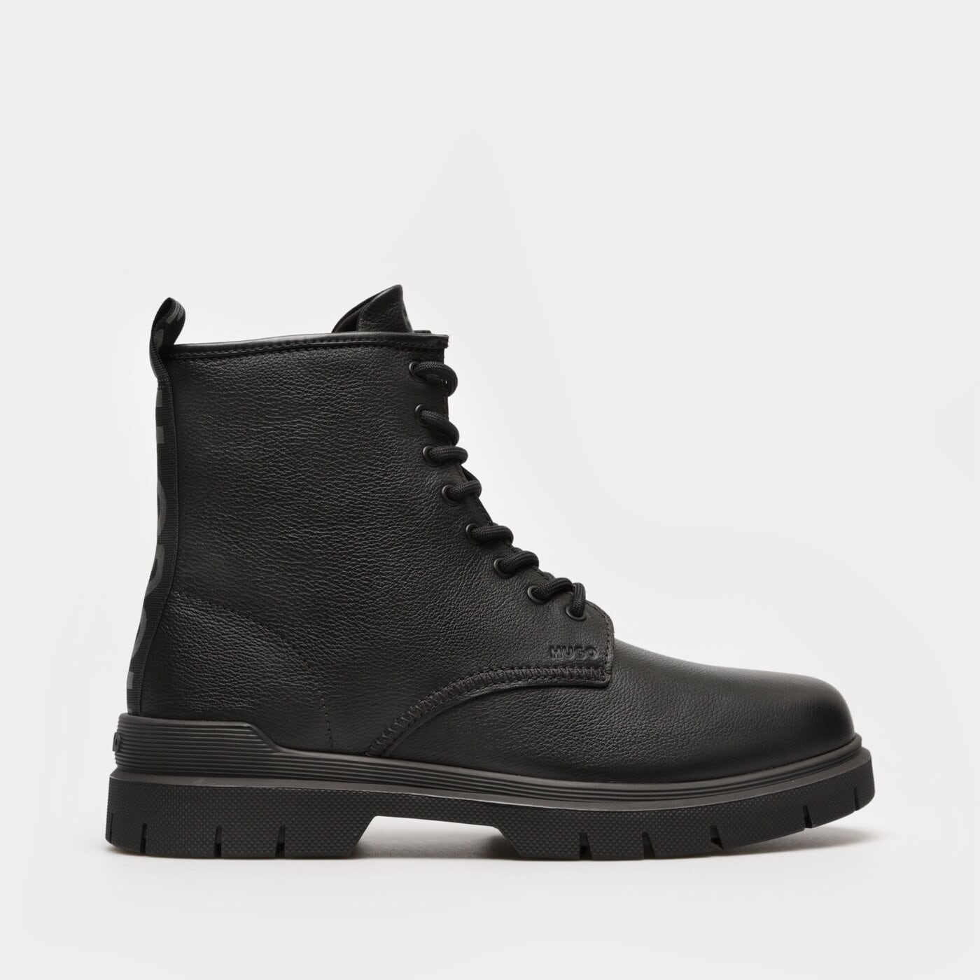 Męskie buty za kostkę HUGO BOSS RYAN HALB LGGR 50503819001 kolor czarny