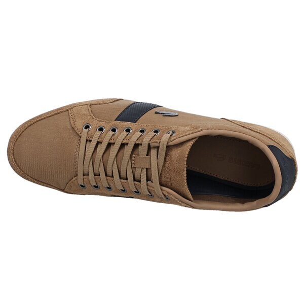 Męskie sneakersy (buty) LACOSTE ALISOS 22  729srm2413158 kolor brązowy