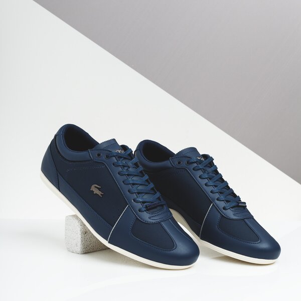 Męskie sneakersy (buty) LACOSTE EVARA 119 2 CMA 737cma0032178 kolor granatowy