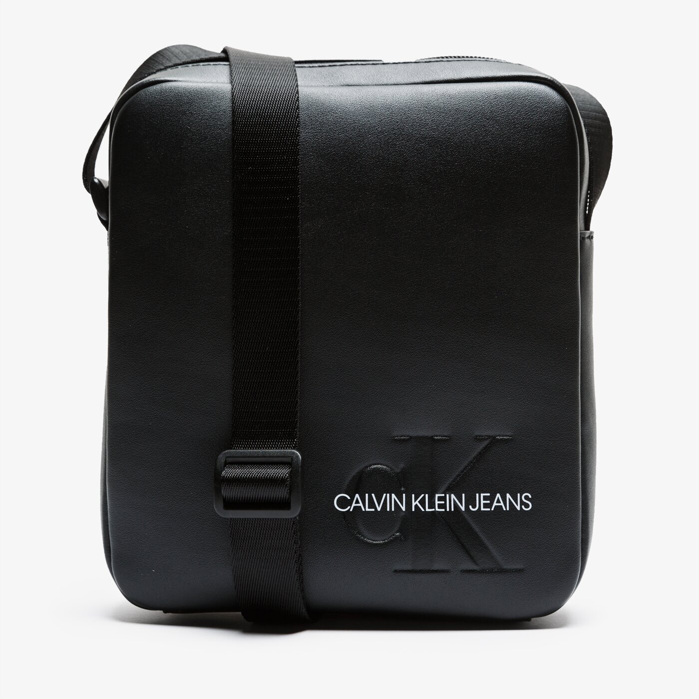 CALVIN KLEIN TORBA SMOOTH MONOGRAM MICRO FLATPACK k50k504741001 kolor czarny