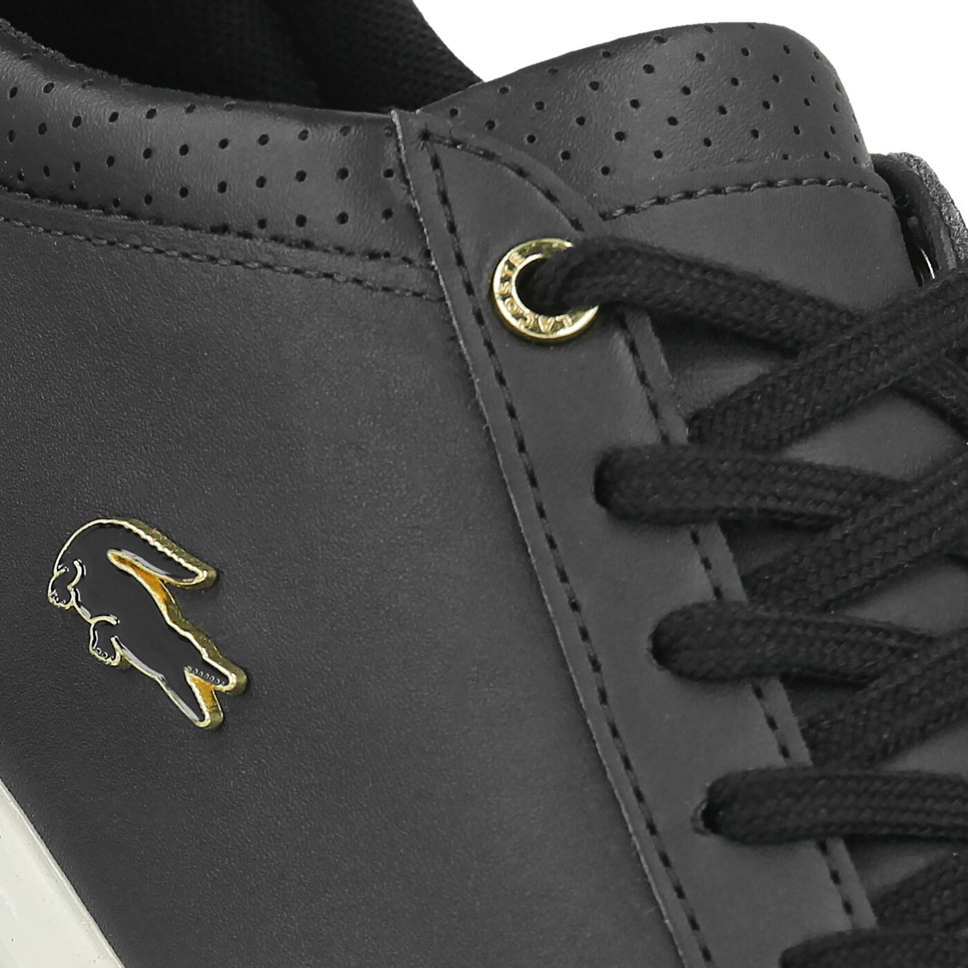 Damskie sneakersy (buty) LACOSTE REY LACE 317 3 734caw00811v7 kolor czarny