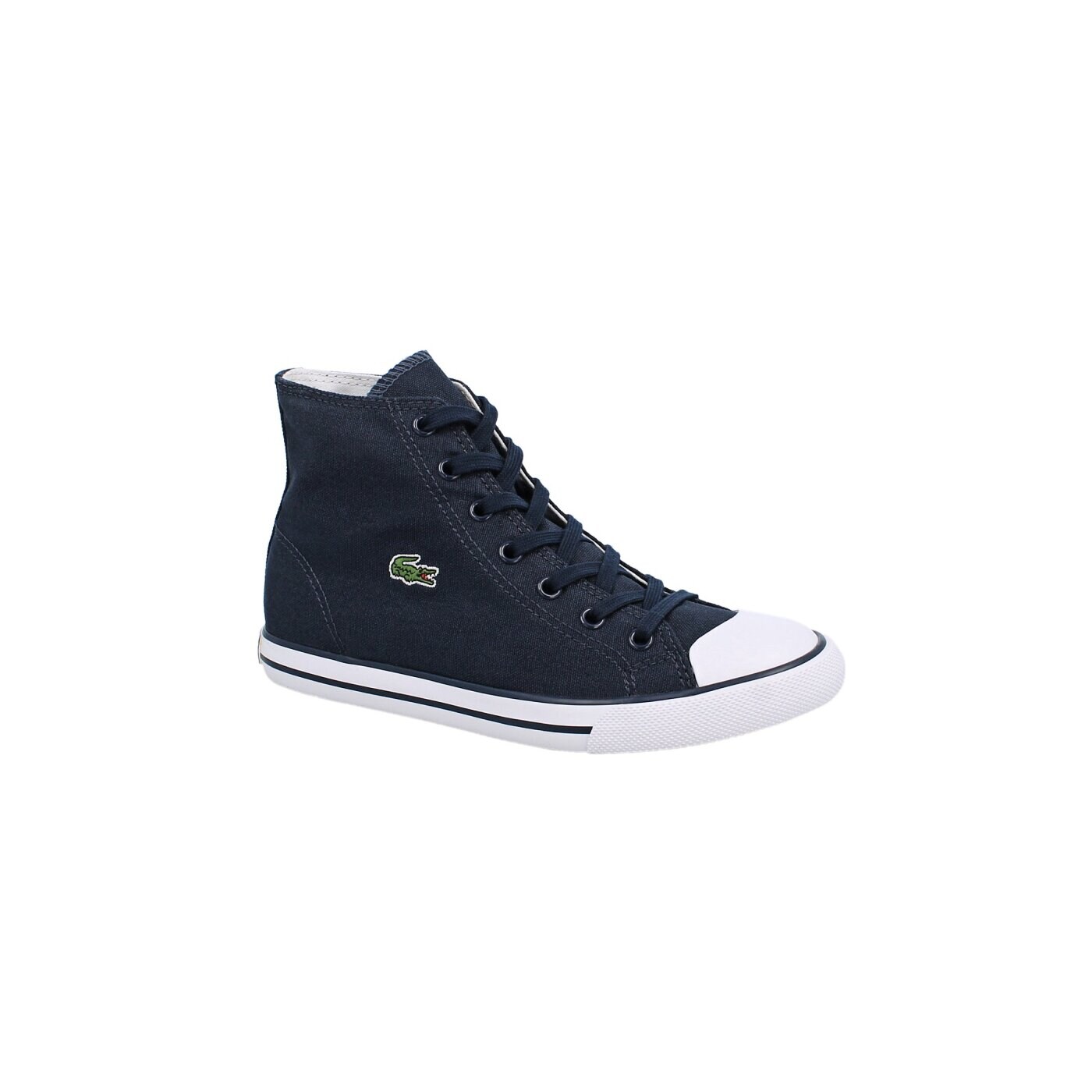 Damskie trampki LACOSTE L27 MID LCR2  729spw1041db4 kolor granatowy