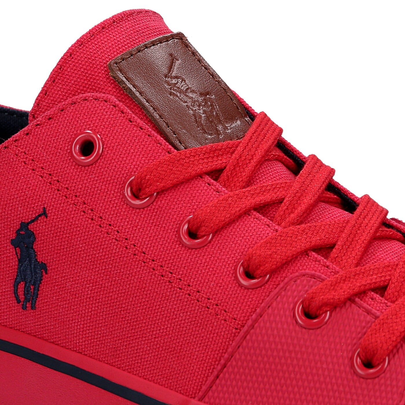 Męskie trampki POLO RL CANTOR LOW NE  816508692012 kolor czerwony