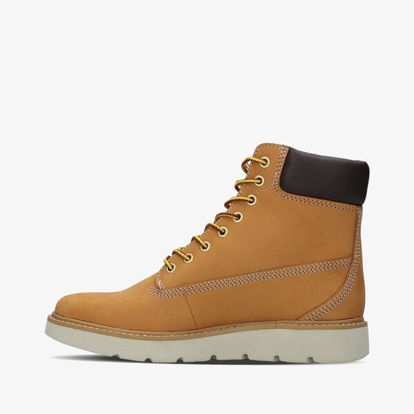 Damskie botki / sztyblety TIMBERLAND KENNISTON 6IN LACE UP a161u kolor żółty