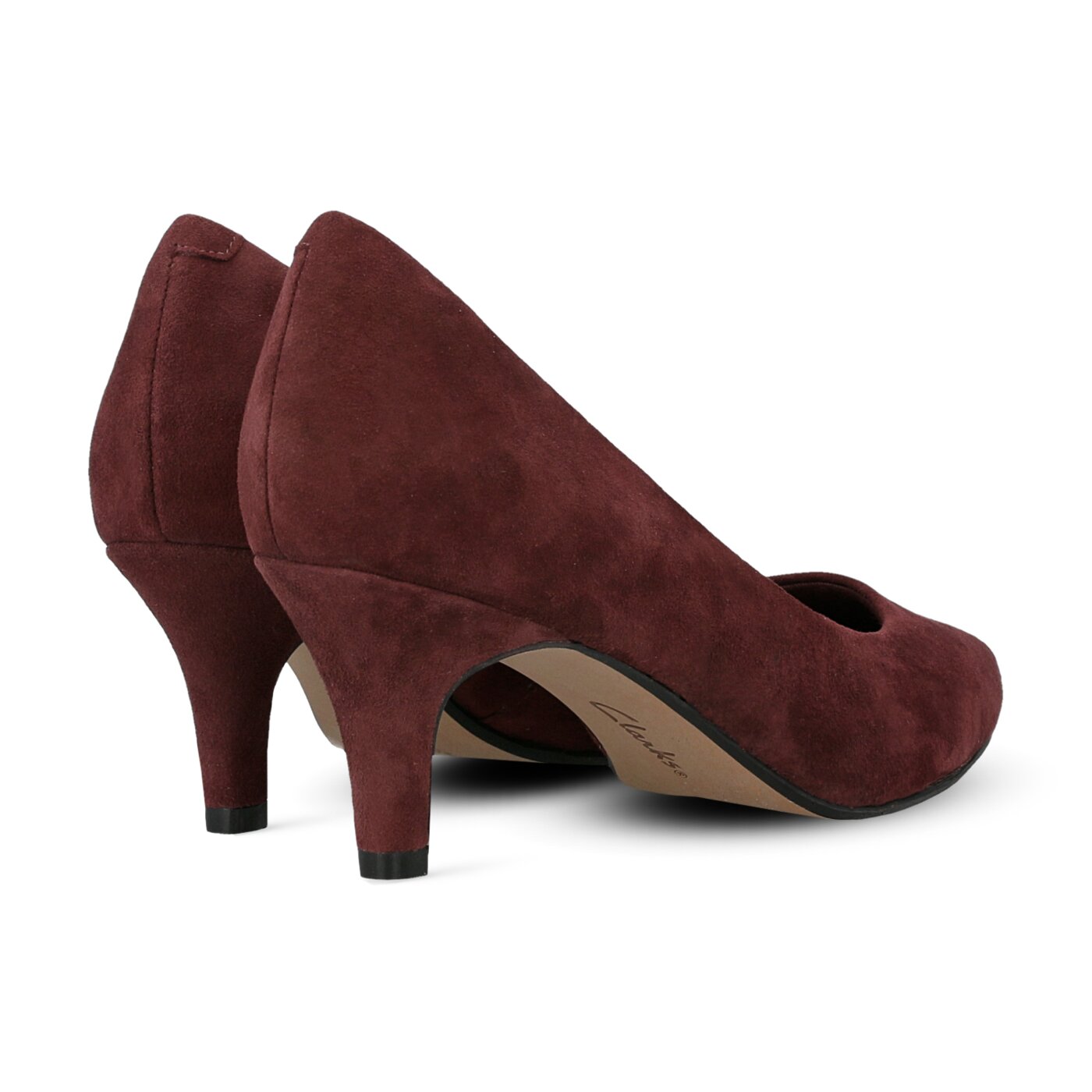 Damskie szpilki / czółenka CLARKS ISIDORA FAYE 26126721 kolor bordowy