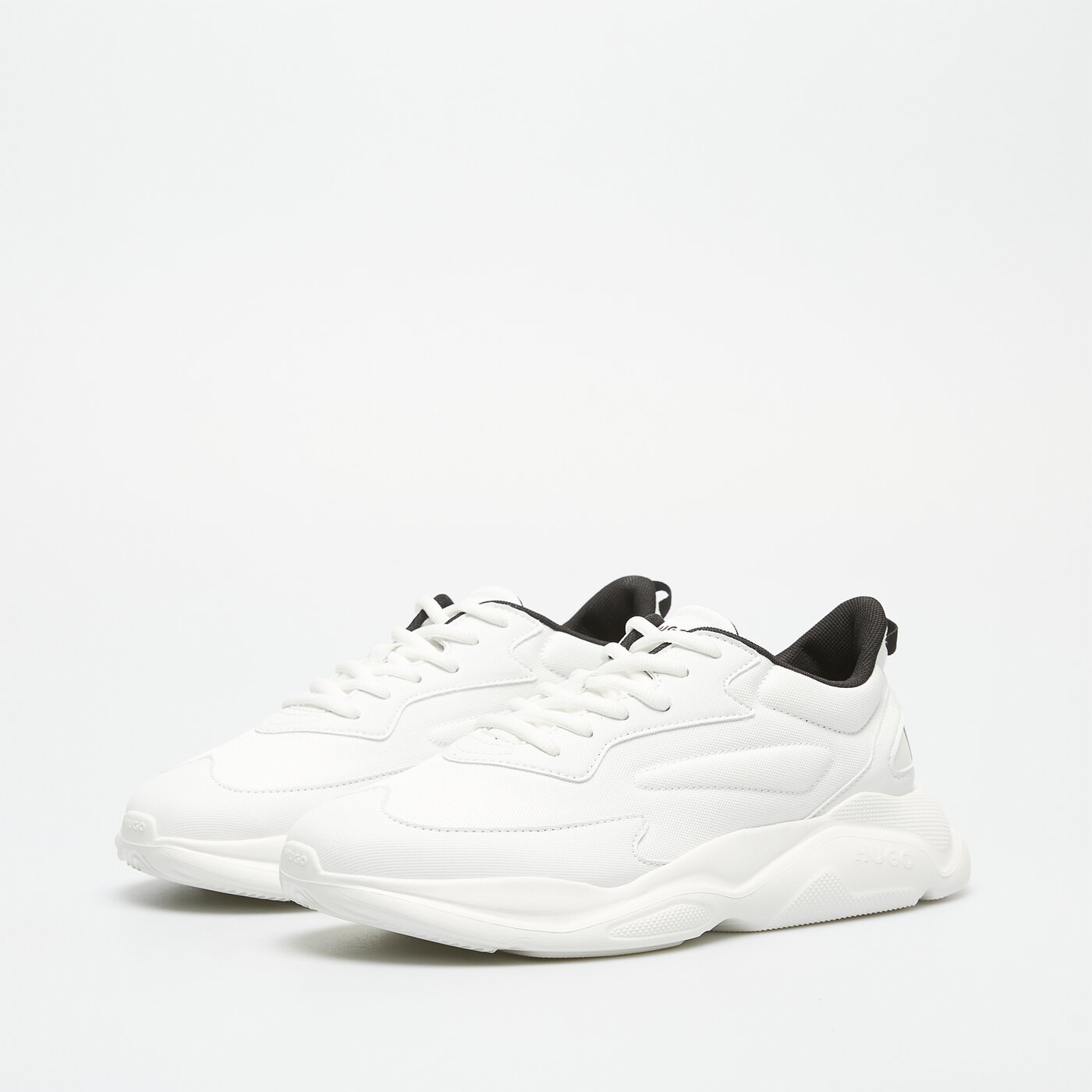 Męskie sneakersy (buty) HUGO BOSS LEON RUNN 50517096101 kolor biały