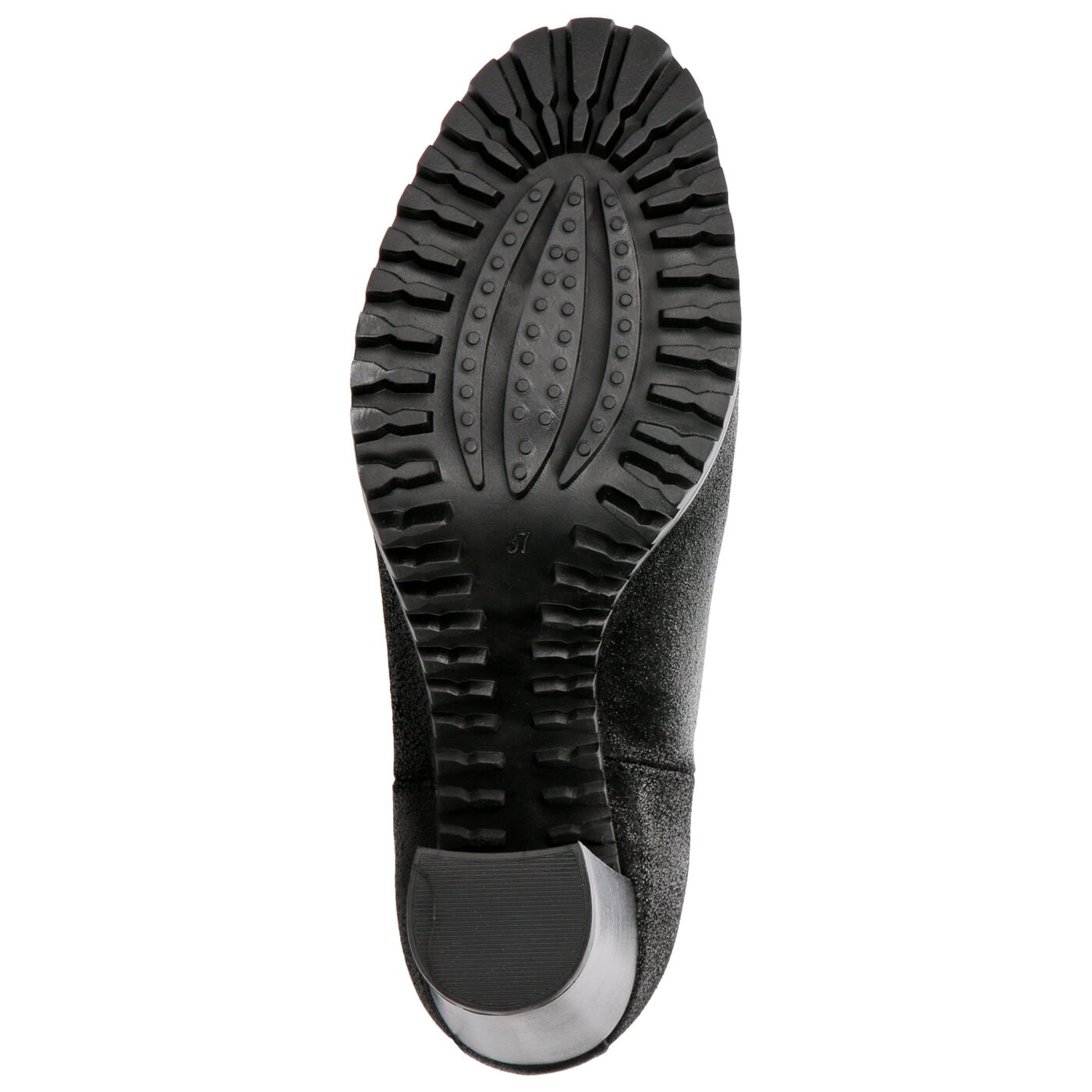 Damskie botki / sztyblety TOMMY HILFIGER METALLIC HEELED CHELSEA BOOT en0en00250990 kolor czarny