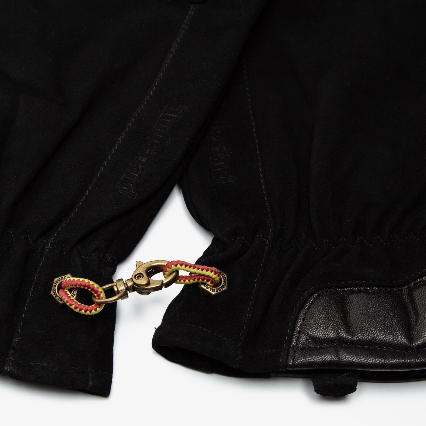 Męski szalik / rękawiczki TIMBERLAND RĘKAWICZKI ZIMOWE NUBUCK GLOVE TOUCH TIPS tb0a1emn0011 kolor czarny