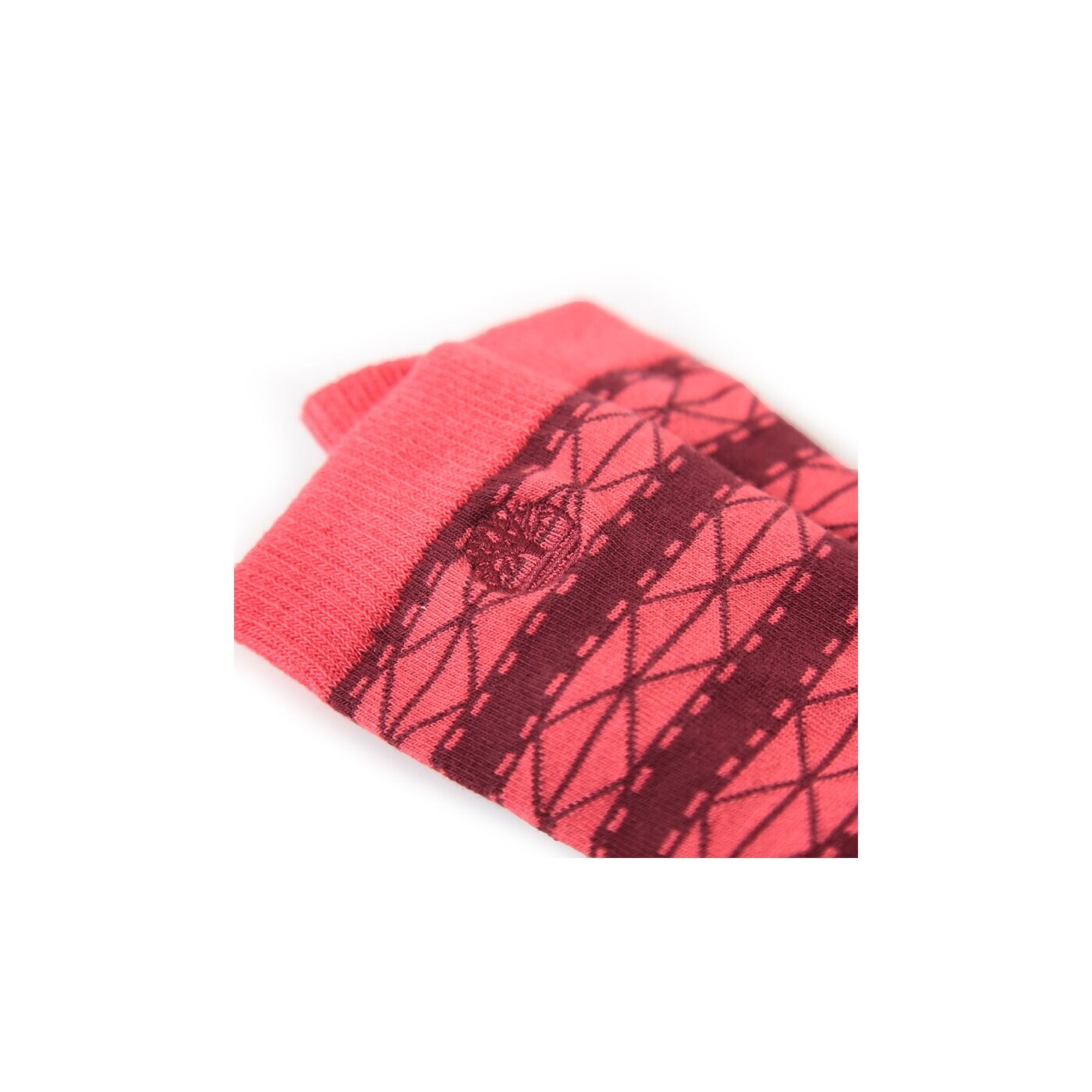 Damskie skarpetki TIMBERLAND SKARPETY SEASONAL CREW j0212211 kolor bordowy