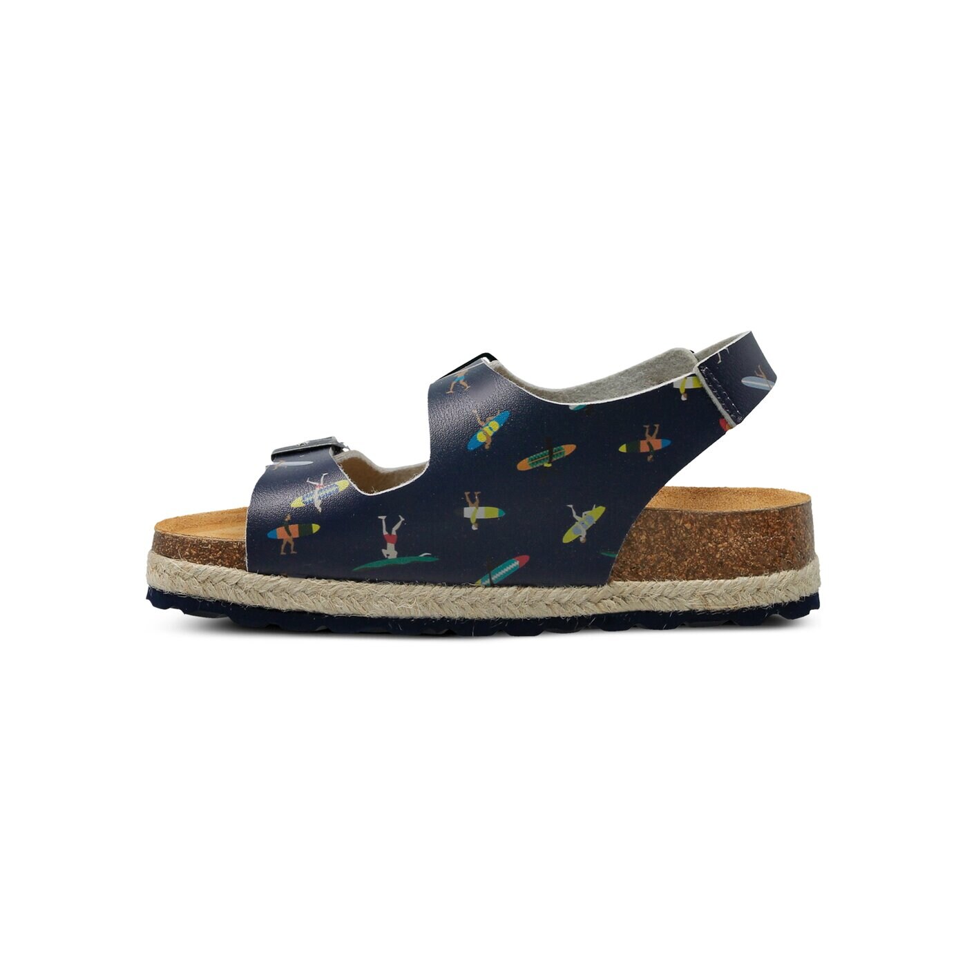 Dziecięce sandały / klapki PAEZ BIO CONGO PRINT PRINT LET'S SURF NAVY 1832752k07-301 kolor granatowy