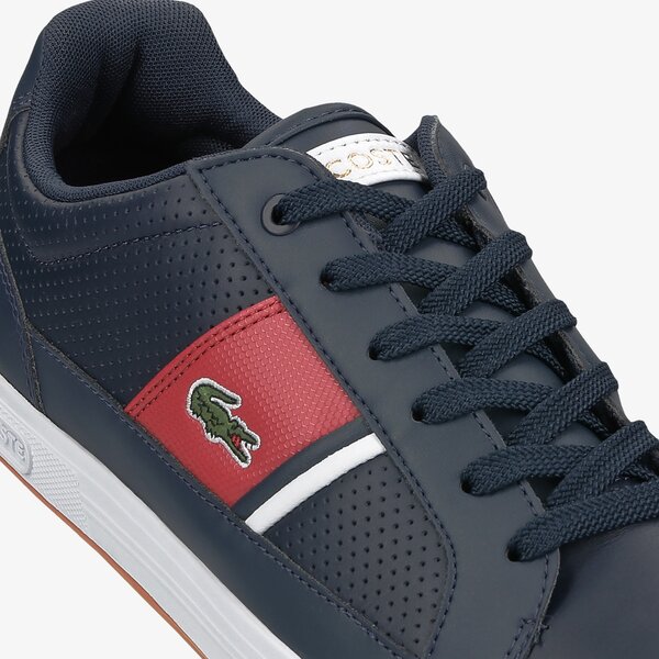 Męskie sneakersy (buty) LACOSTE EUROPA 120 1 739sma0006144 kolor granatowy
