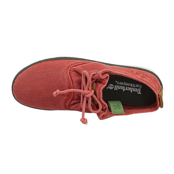 Dziecięce trampki TIMBERLAND EK HOOKSET HANDCRAFTED OX 7090r kolor czerwony