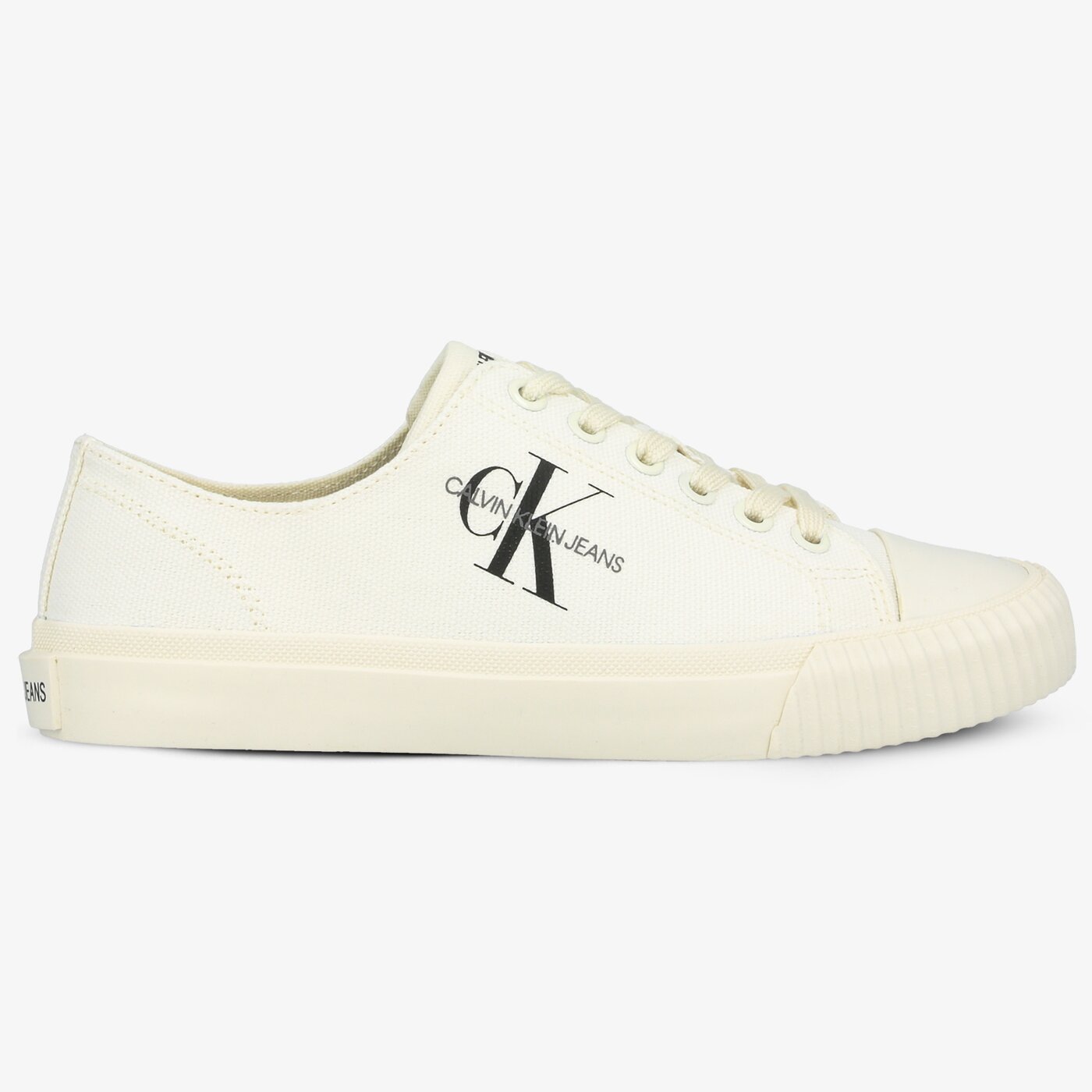 Damskie trampki CALVIN KLEIN IRELAND r7799biw kolor biały