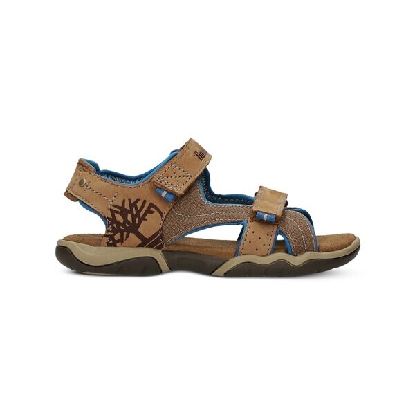 Dziecięce sandały / klapki TIMBERLAND PARK HOPPER L/F 2 S TRAP a1hvr kolor brązowy