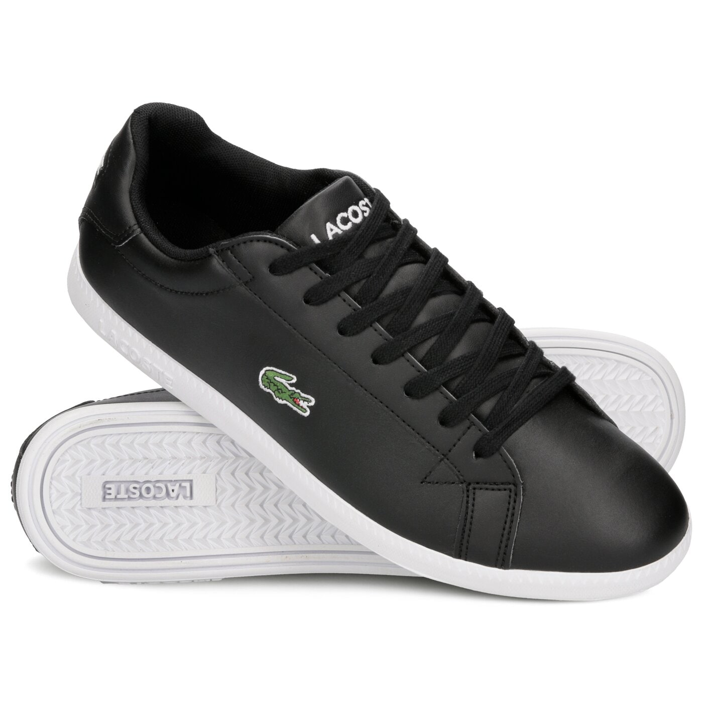 Męskie sneakersy (buty) LACOSTE GRADUATE BL 1 SMA 737sma0053312 kolor czarny