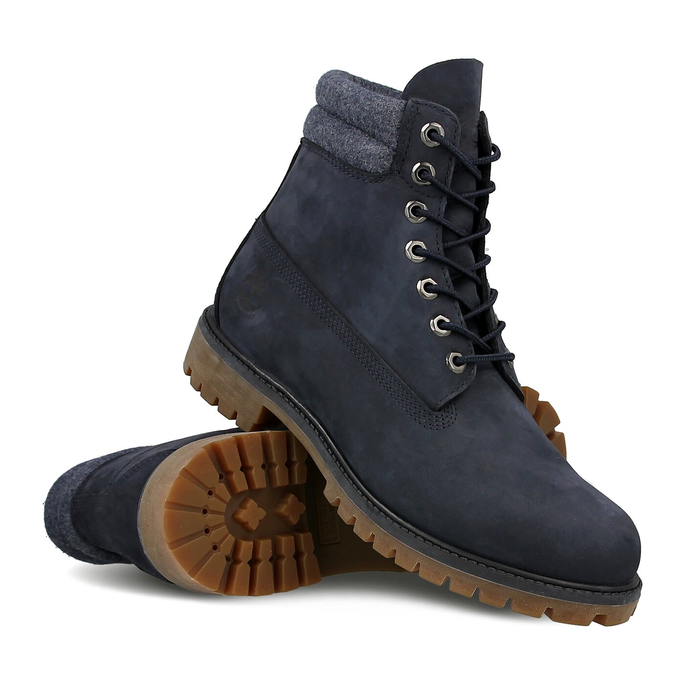 timberland basic contrast collar boot