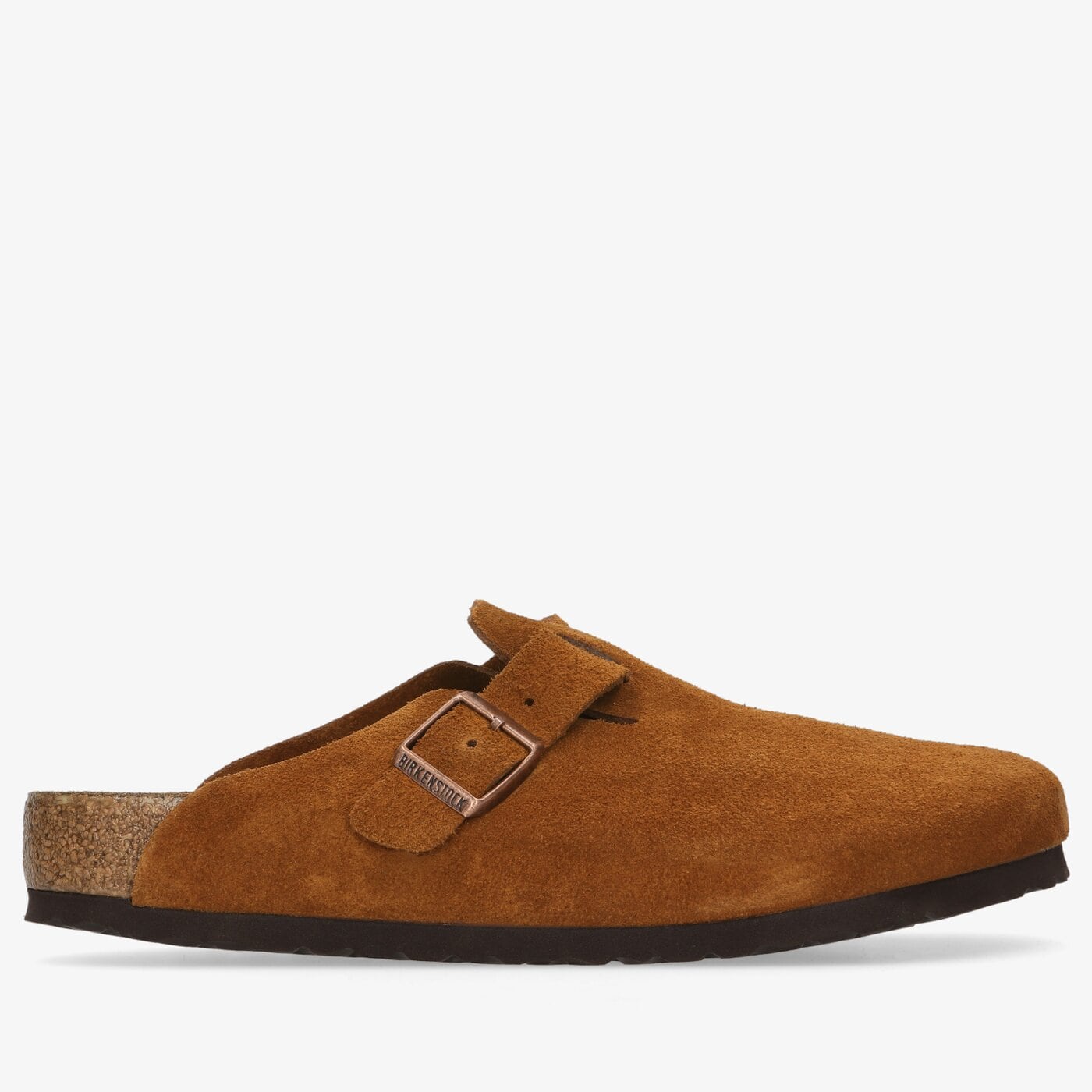 Męskie klapki BIRKENSTOCK BOSTON  1009542 kolor brązowy