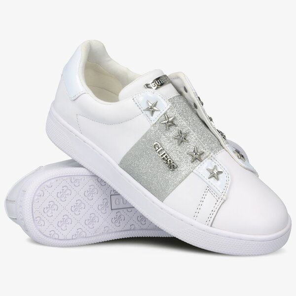 Damskie trampki GUESS RUSH fl5ruslea12white kolor biały