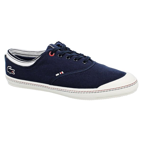 Męskie sneakersy (buty) LACOSTE MANVILLE TENNIS  729srm2132120 kolor granatowy