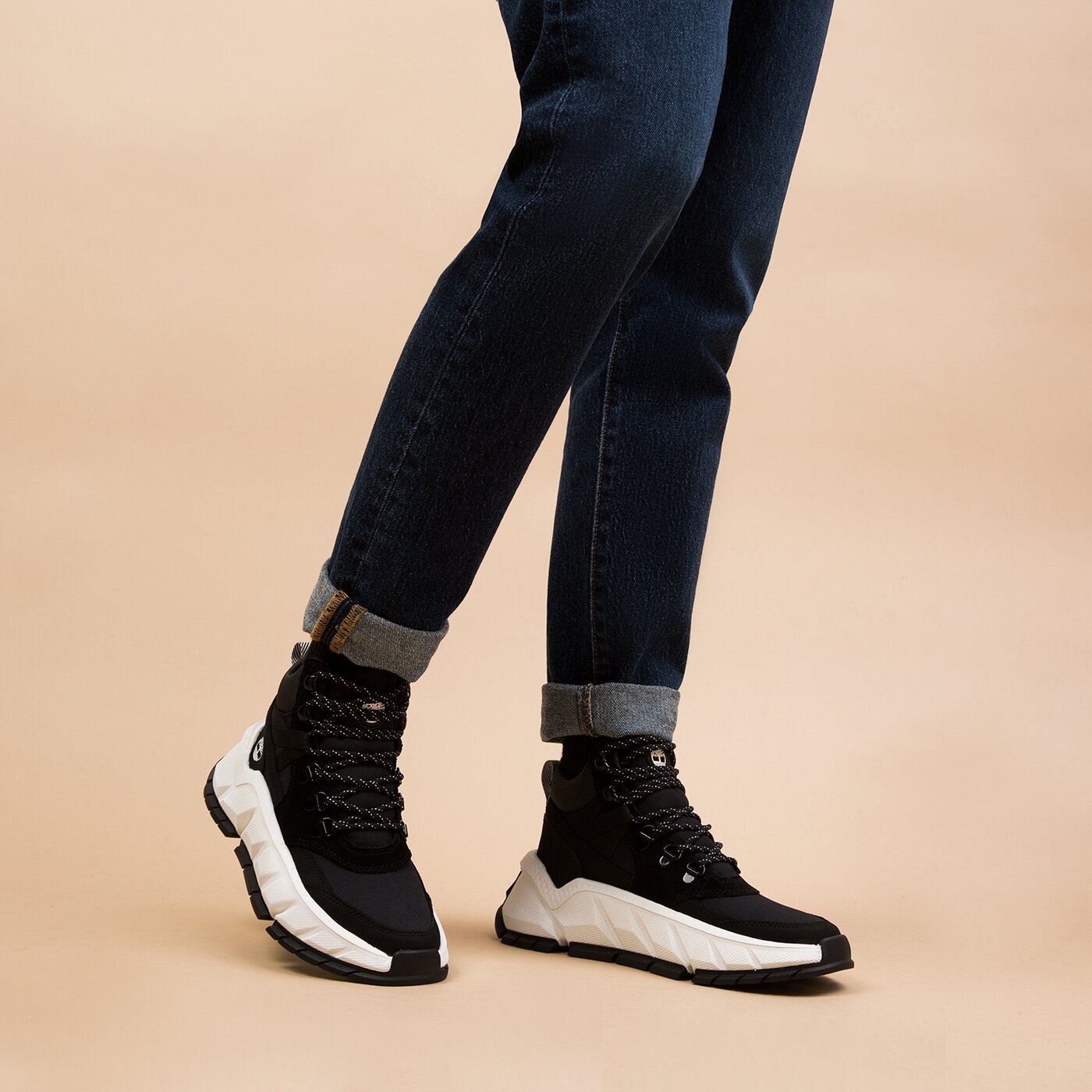 Damskie sneakersy (buty) TIMBERLAND TBL TURBO HIKER tb0a5n4g0011 kolor czarny