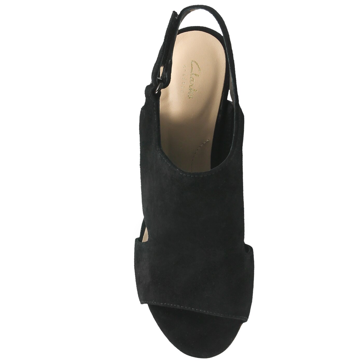 Damskie sandały CLARKS RAVEN MIST 26131851 kolor czarny