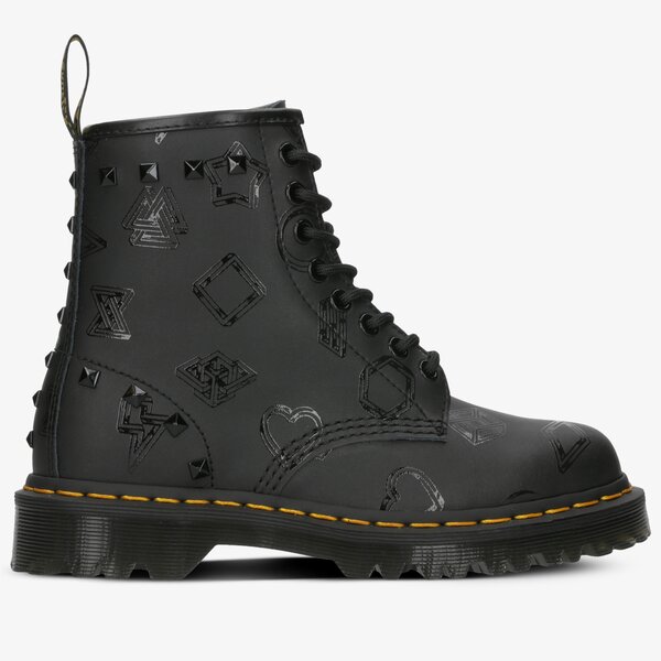 Damskie botki / sztyblety DR MARTENS 1460 BEN8 EYE BOOT 25034001 kolor czarny
