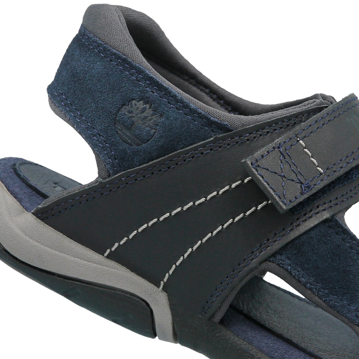 Dziecięce sandały / klapki TIMBERLAND TISBURY 2 STRAP ca1glv kolor granatowy