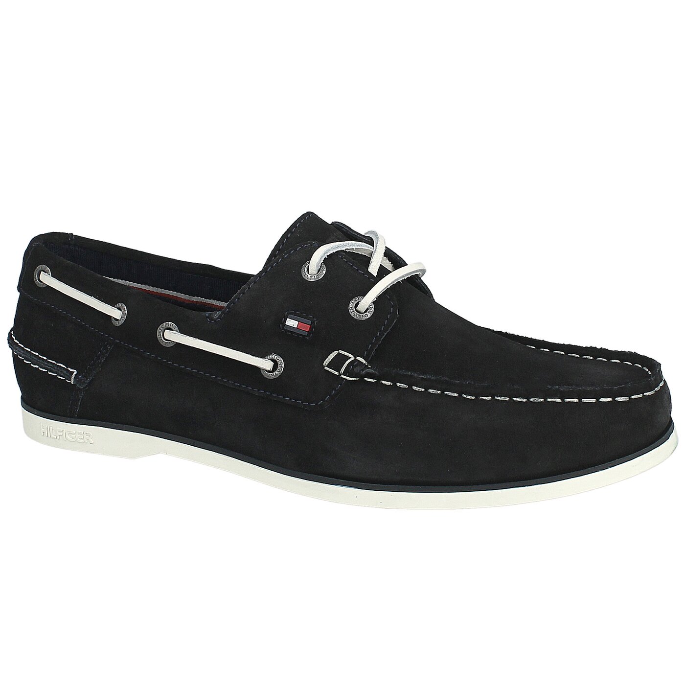 Męskie mokasyny TOMMY HILFIGER D2285ECK 5B fm56820973403 kolor granatowy