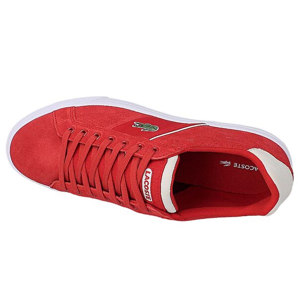 Męskie sneakersy (buty) LACOSTE FAIRLEAD 116 2 731spm0015047 kolor czerwony