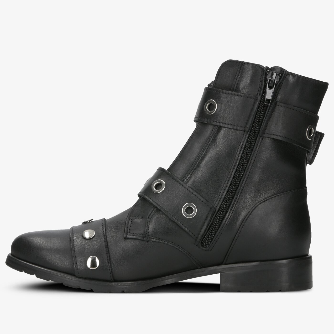 Damskie botki / sztyblety SYMBIOSIS RIDE WITH ME  sywc219009 kolor czarny