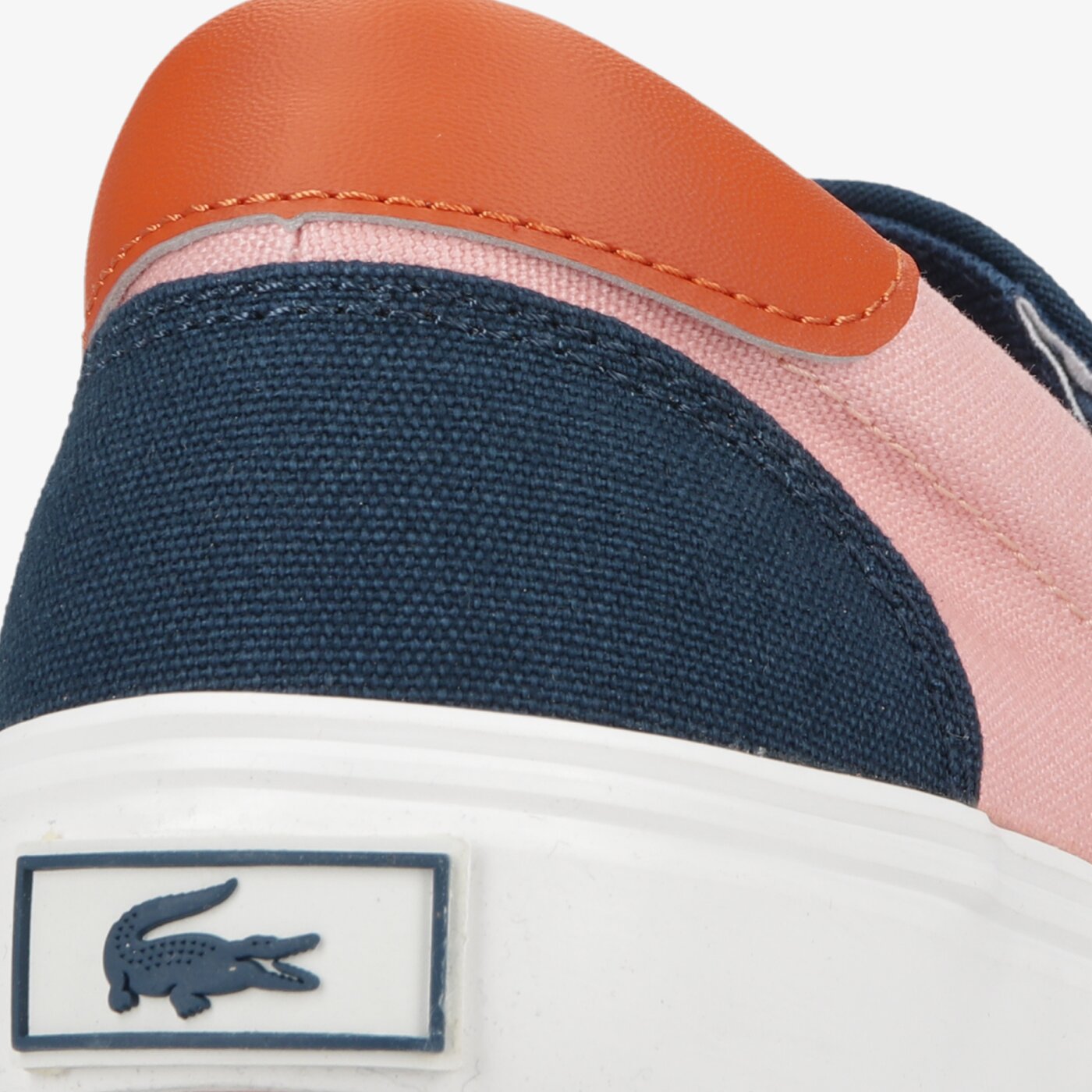 Dziecięce trampki LACOSTE JUMP SERVE SLP 0922 1 CUJ 743cuj0006alu kolor granatowy