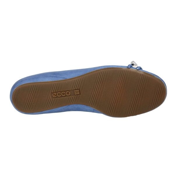 Damskie baleriny (buty) ECCO OWANDO 35605302131 kolor niebieski
