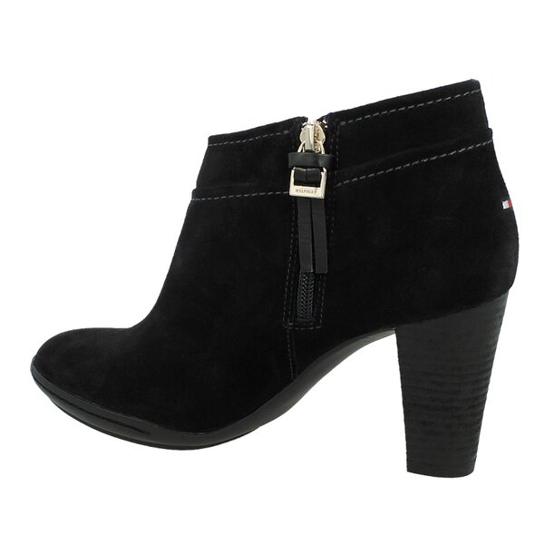 Damskie buty za kostkę TOMMY HILFIGER NICOLE 5B  fw56817655403 kolor granatowy