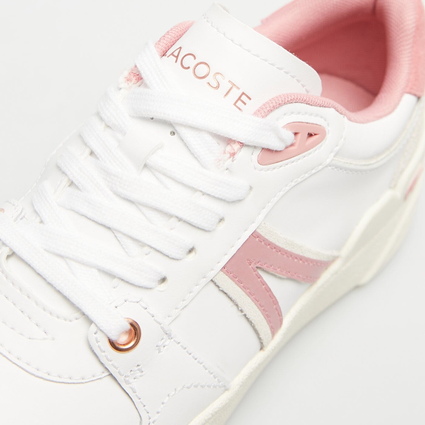 Damskie sneakersy (buty) LACOSTE L002 EVO 124 1 SFA 747sfa00501y9 kolor biały