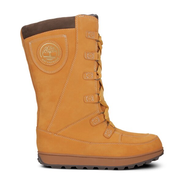 Dziecięce buty za kostkę TIMBERLAND 8 INCH LACE UP WP  39979 kolor zielony