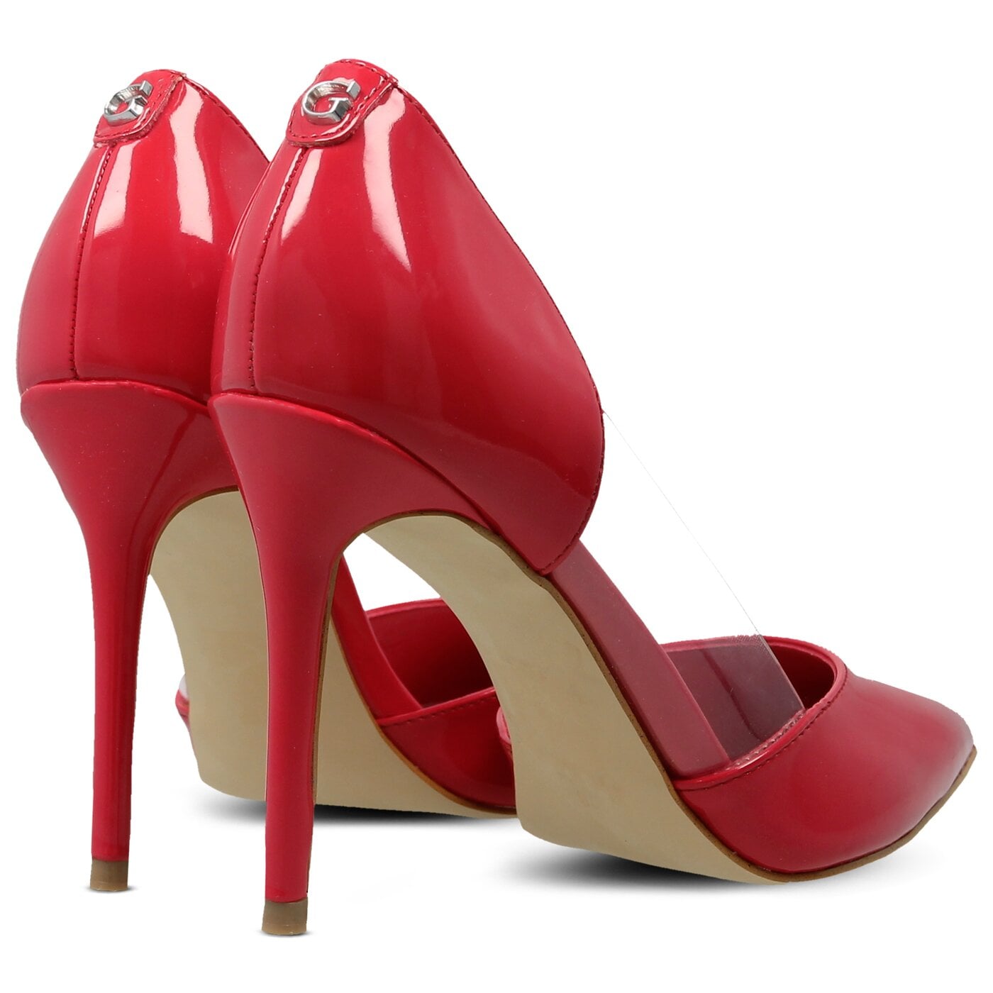 Damskie szpilki / czółenka GUESS BLISS flbls1paf08red kolor czerwony