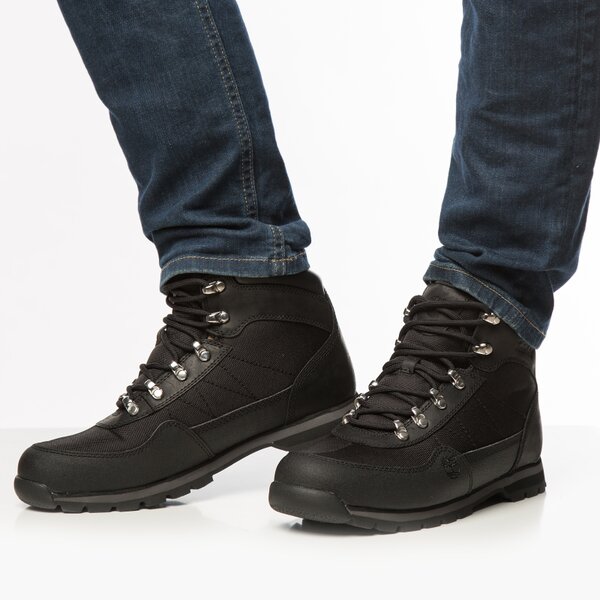 Męskie buty outdoor (trekkingowe) TIMBERLAND EURO HIKER FTB 6656a kolor czarny