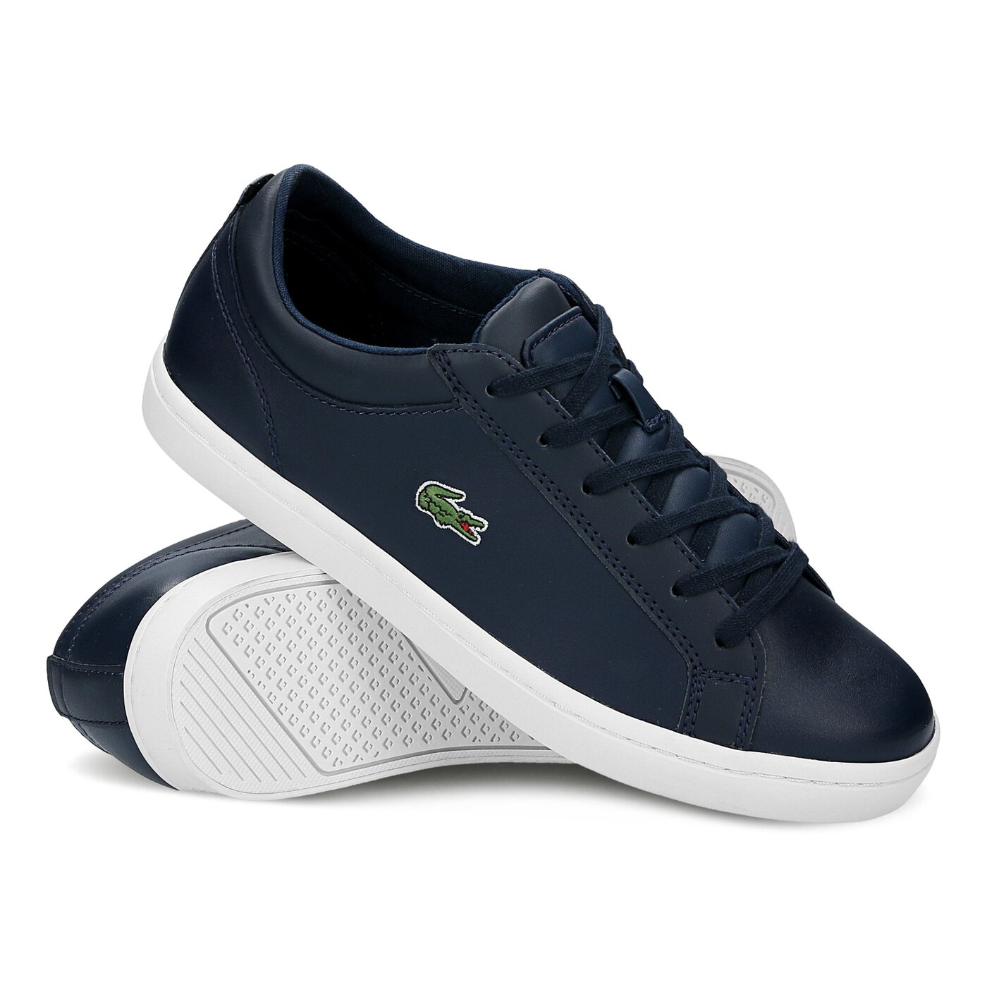 Damskie sneakersy (buty) LACOSTE STRAIGHTSET BL 1 732spw0133003 kolor granatowy