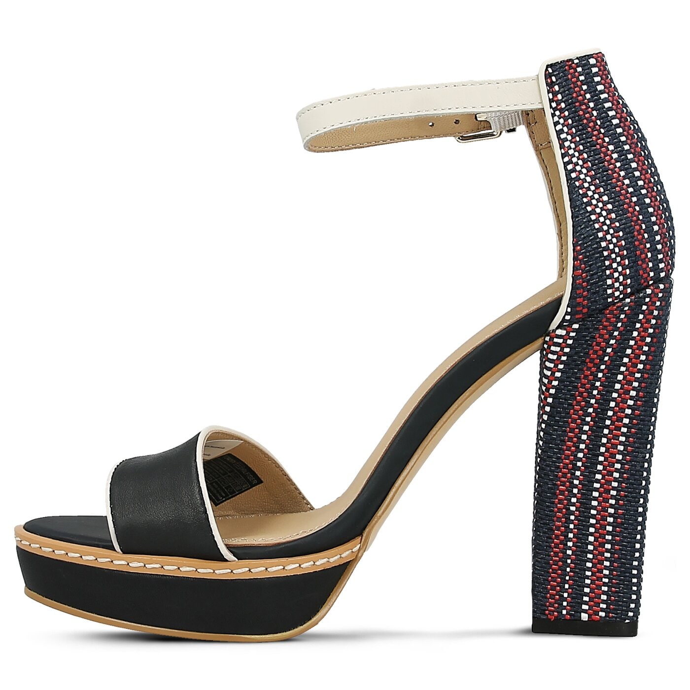 Damskie sandały TOMMY HILFIGER J1285ASMINE 6C fw0fw01042020 kolor granatowy