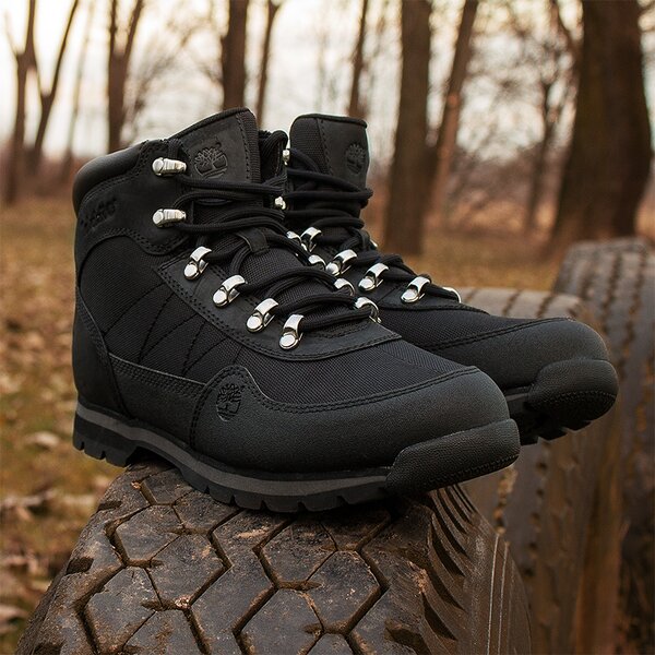 Męskie buty outdoor (trekkingowe) TIMBERLAND EURO HIKER FTB 6656a kolor czarny