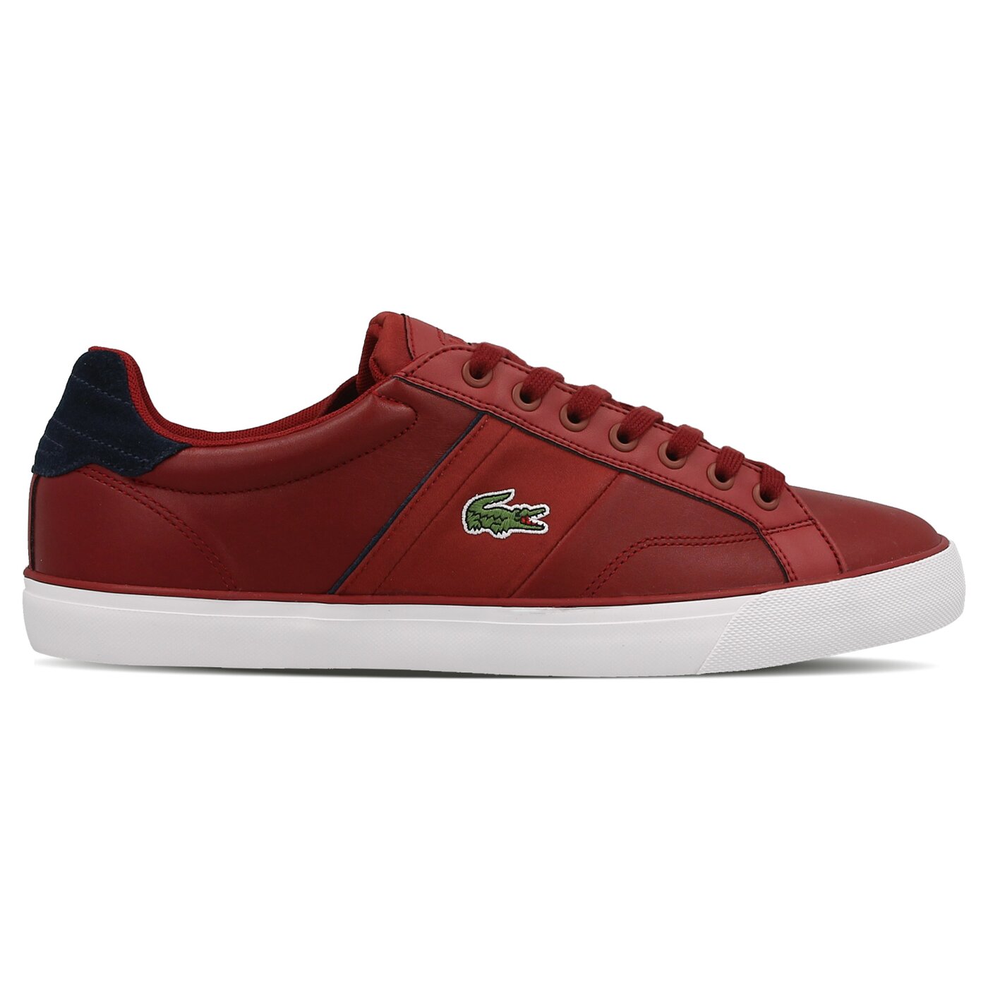 Męskie sneakersy (buty) LACOSTE FAIRLEAD 316 1 732spm0013112 kolor bordowy