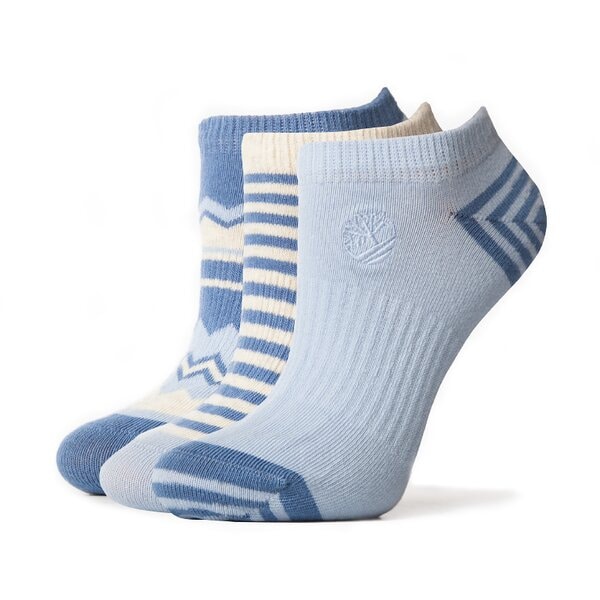 Damskie skarpetki TIMBERLAND SKARPETY 3PP CISCO BCH MIX NO SHOW j0314478 kolor niebieski