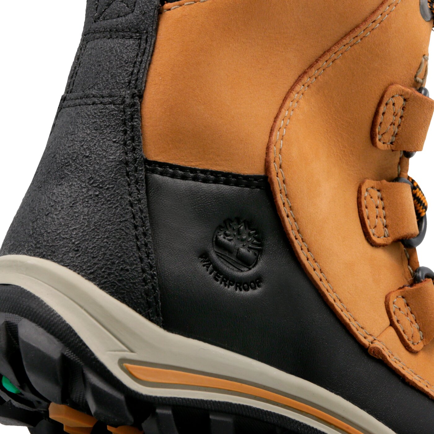 Dziecięce buty outdoor / trekkingowe TIMBERLAND CHILLBERG HP BOOT tb03581r2311 kolor żółty