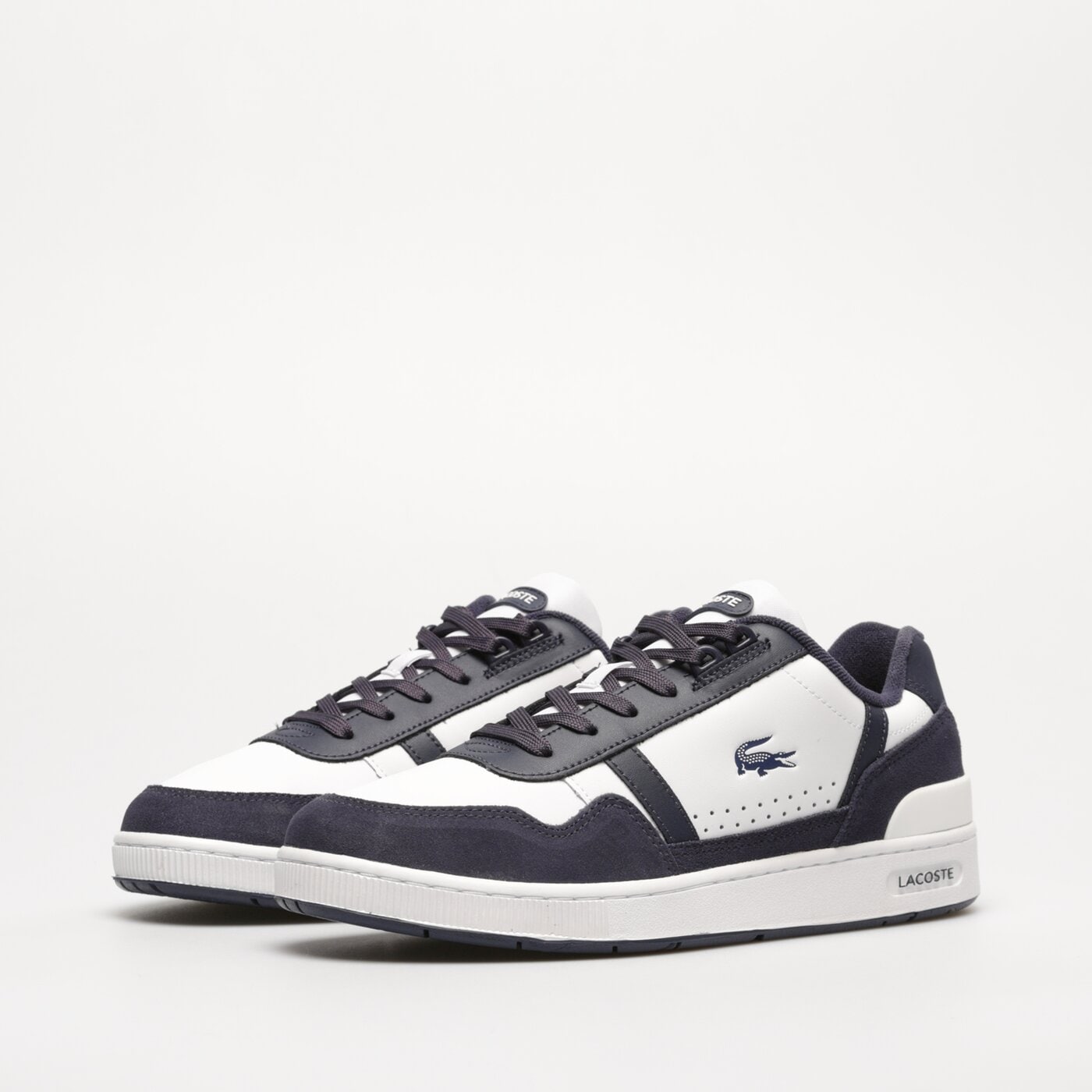Męskie sneakersy (buty) LACOSTE T-CLIP 223 3 SMA 746sma0070042 kolor biały
