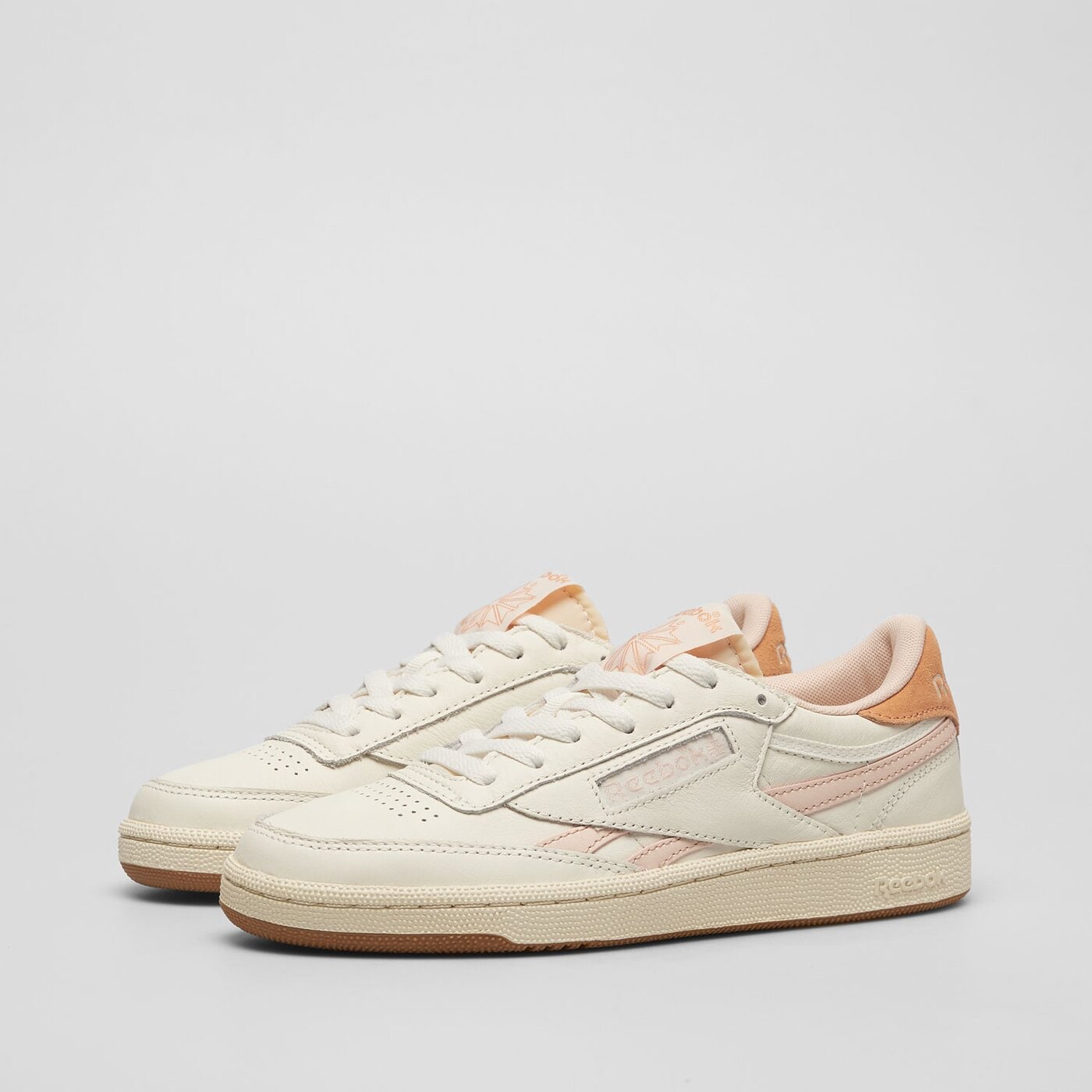 Damskie sneakersy (buty) REEBOK CLUB C REVENGE VINTAGE 100209063 kolor biały