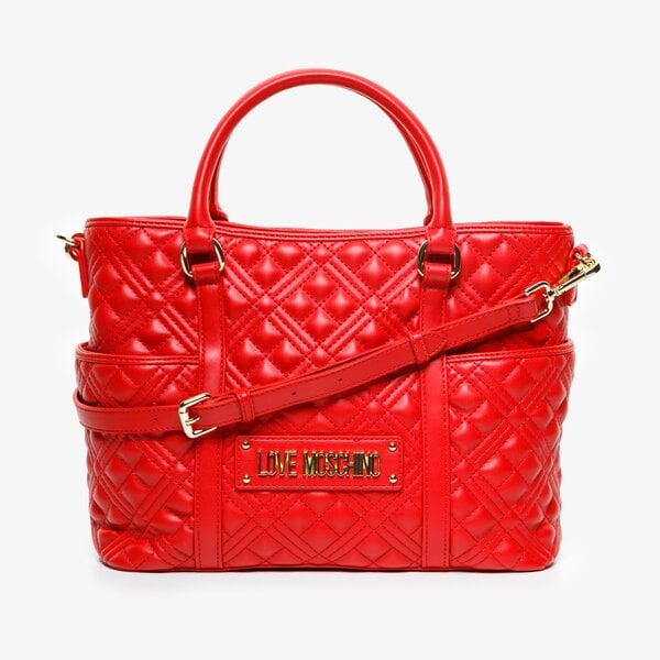 Damska torebka LOVE MOSCHINO TOREBKA SHOPPING BAG jc4203pp0cka0500 kolor czerwony