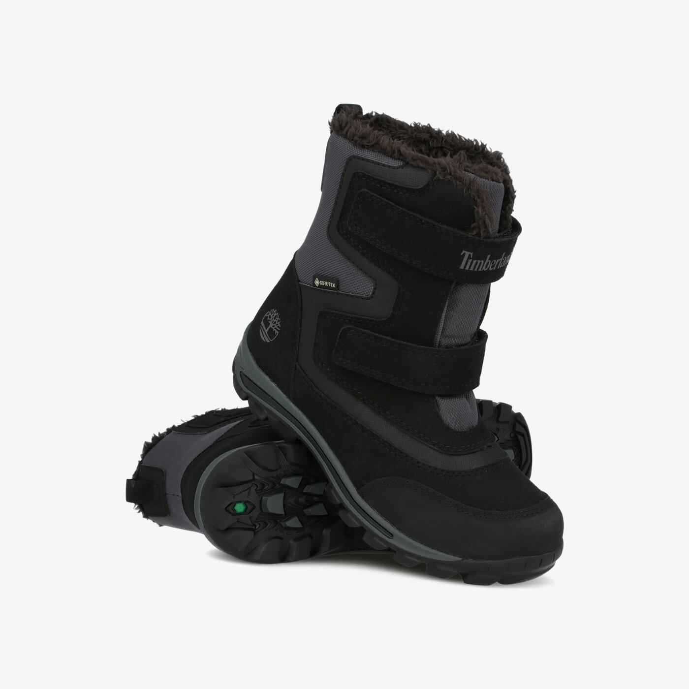 Dziecięce buty outdoor / trekkingowe TIMBERLAND CHILLBERG 2-STRAP GTX tb1a1zj90151 kolor czarny