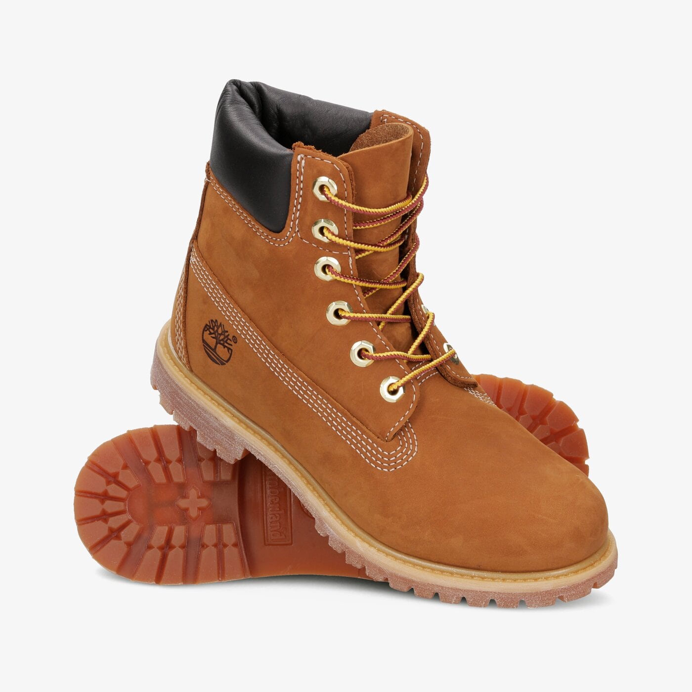 Damskie trapery TIMBERLAND PREMIUM 6 INCH BOOT - W  tb1103602141 kolor brązowy
